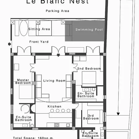 Villa Le Blanc Nest Santorini - Family / Couples Luxury House